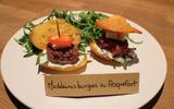 Madeleines burgers au Roquefort